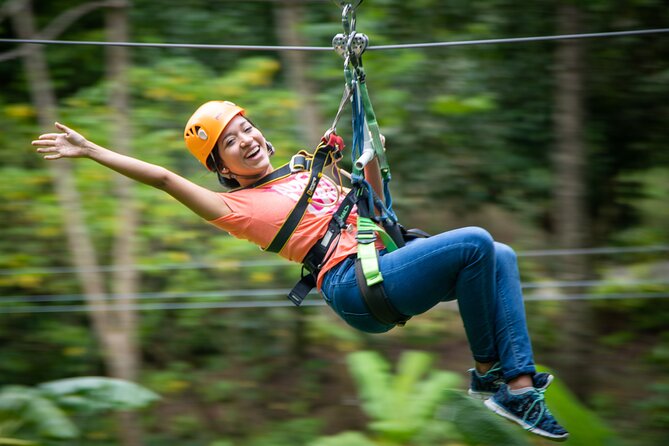 Adrena-Line Zipline, St. Lucia - Entering the Castries Waterworks Forest Reserve