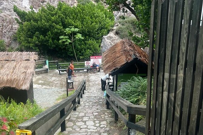 All Inclusive Tour Sulfur Mud Bath, waterfall,Beach & lunch break - Soufriere brings together mud, water, and volcanic scenery