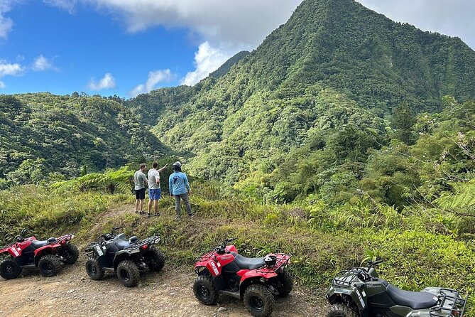 ATV Rainforest Adventure in St. Lucia - Grand Eden Estate adds more than a quick photo stop