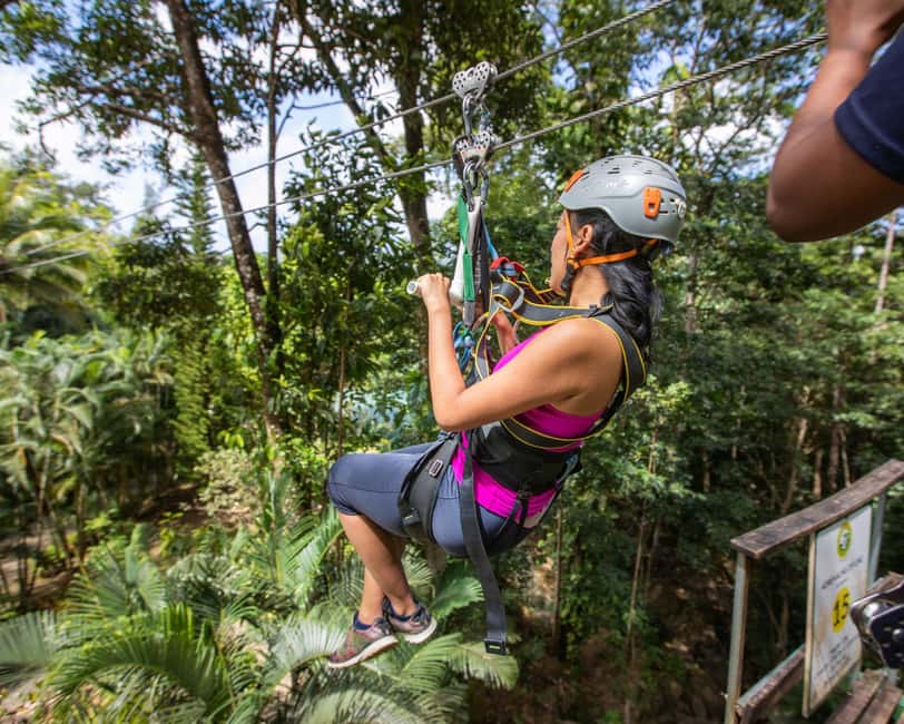 Castries, St. Lucia - Adrenaline Zipline - Who will enjoy this most?
