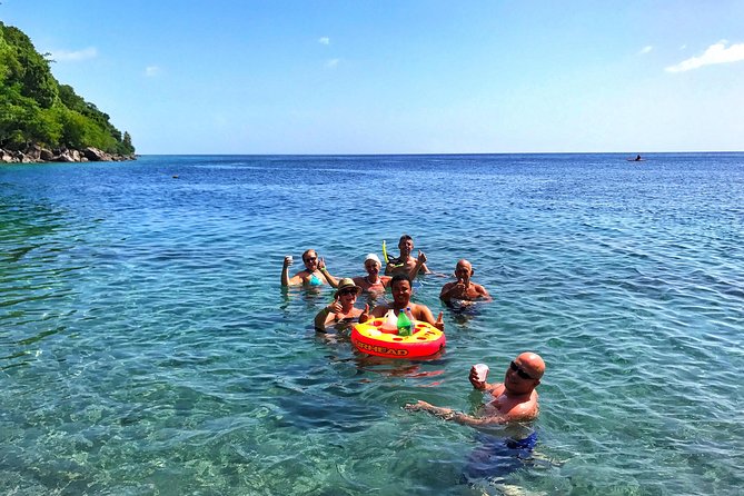 Dash and Splash Snorkel Adventure St Lucia - Snorkeling at Sugar Beach or Anse Cochon