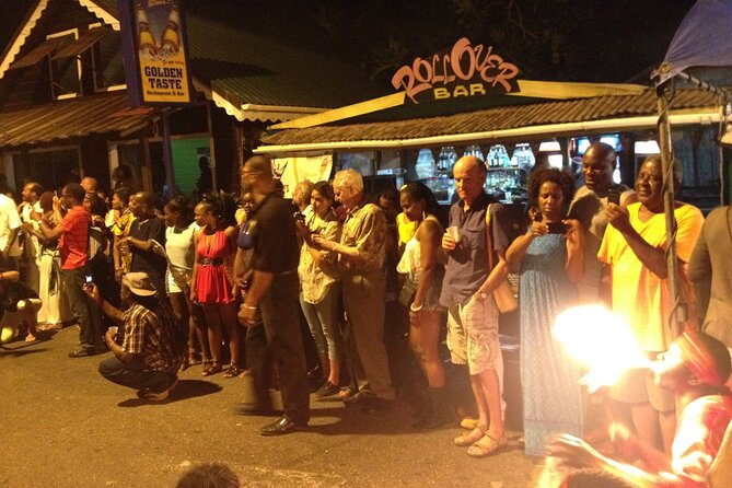 Friday Night Street Party in St. Lucia - Music, dancing, and the local party rhythm