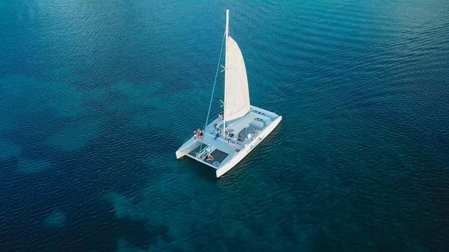 From Castries: Full-Day Catamaran Tour to Soufriere - From Castries to the Pitons by catamaran