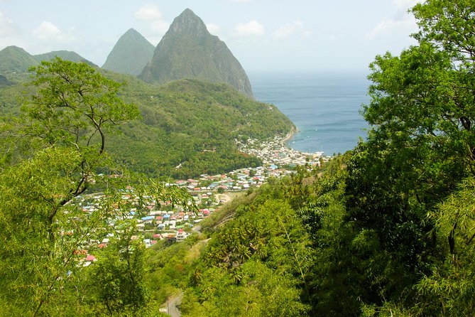 Gros Piton Hiking Adventure - The summit view reaches across St Lucia