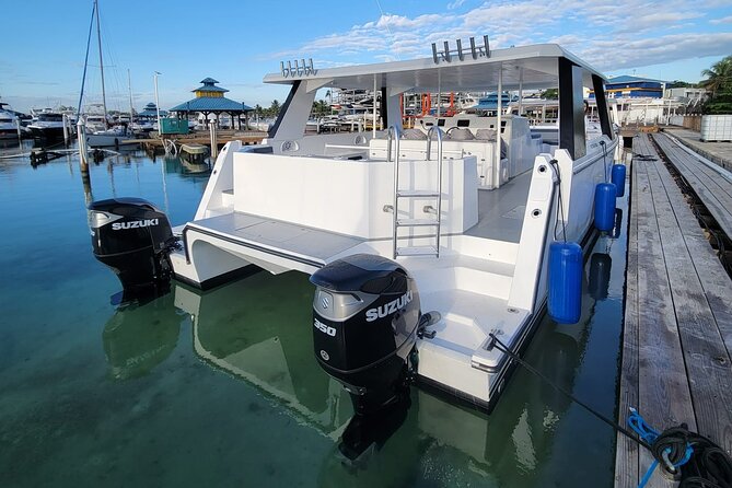 Half Day Private Power Cat Charter - Drinks, snacks, and onboard comfort