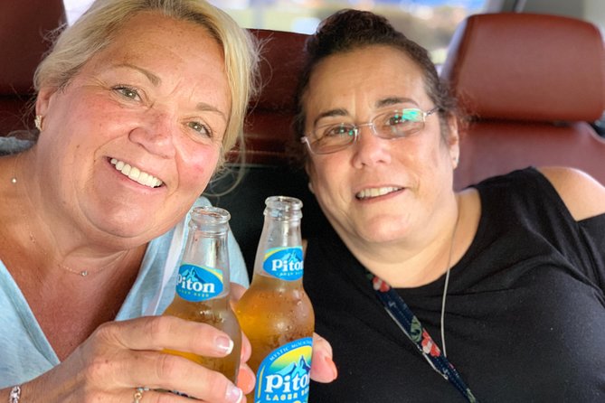 Hewanorra Airport Private Transfers (UVF) - Snacks, bottled water, and local beer