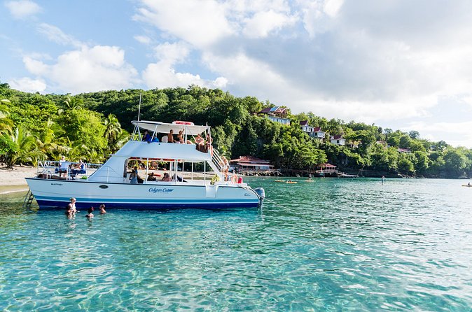 Hop & Drop Soufriere Transfer - The return snorkel stop