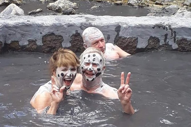 Hot Chocolate Tours St. Lucia - Sulphur Springs gives the day a messy start