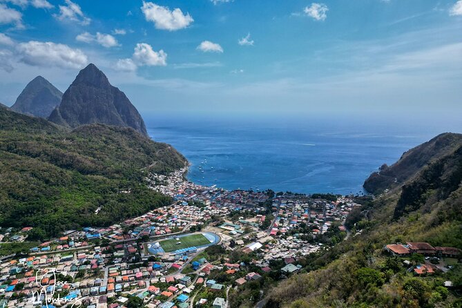 Lunch break,Mud Bath,Water Fall & beach break group tour - A volcanic day from Rodney Bay to Soufriere