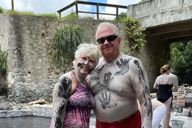 Lunch break,Mud Bath,Water Fall & beach break group tour - Jay and Jayson shape the experience