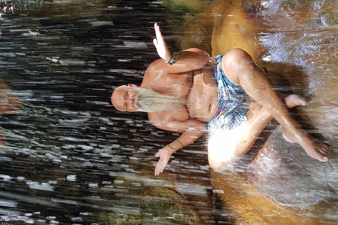 LUNCH INCLUSIVE Mud Baths, Waterfall & Tet Paul Nature Trail - The warm waterfall and bathing area