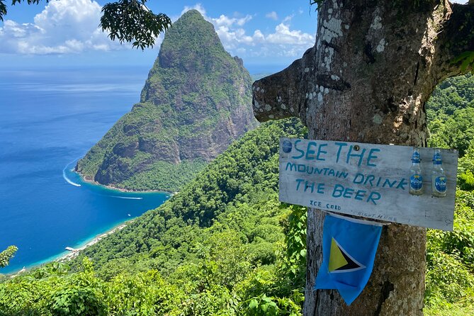 LUNCH INCLUSIVE Mud Baths, Waterfall & Tet Paul Nature Trail - The drive into St. Lucia’s breadbasket