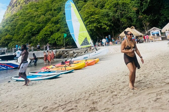 Mud bath and Waterfall with Snorkeling at Sugar beach - What lunch adds to the day