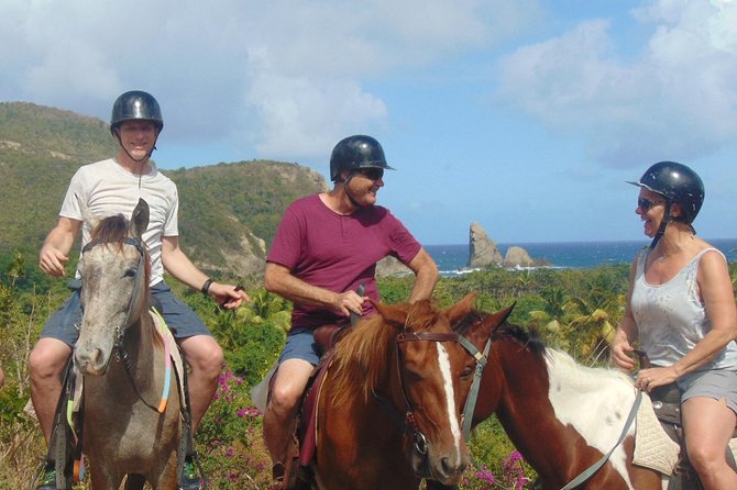 Nature & Historical Horseback Riding Tours St. Lucia - A horseback route through St. Lucia’s east coast