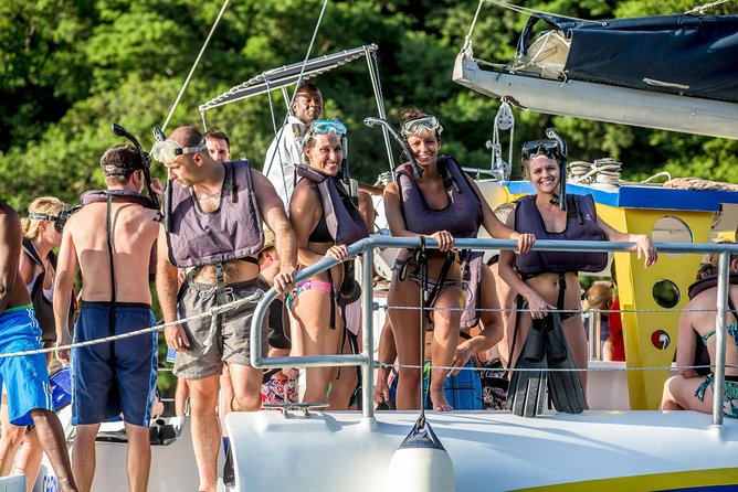 Piton Sunset Snorkel Cruise St. Lucia From Castries - Open bar, snacks, and the ride home