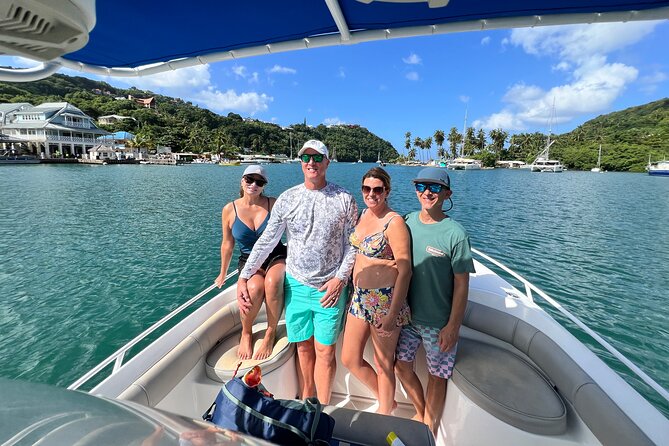 Private Boat Charter St. Lucia, boat tour to Soufriere. Half day. - What is included, and what is not