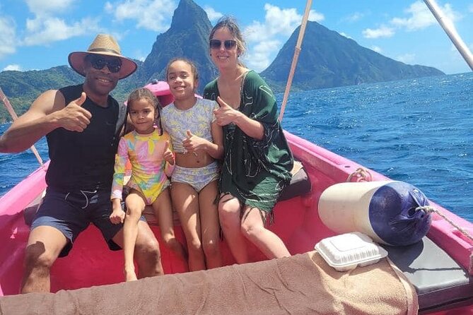 Private Boat Tour:St.Lucia private charter - Toraille Waterfall for a quick rinse