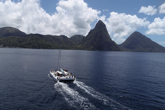 Private Catamaran Sunset Cruise from St Lucia for Up to 15 Guests - Hotel transportation keeps the evening simple