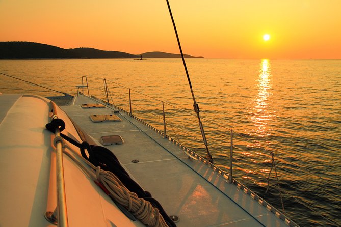 Private Catamaran Sunset Cruise from St Lucia for Up to 15 Guests - The sunset is the main event