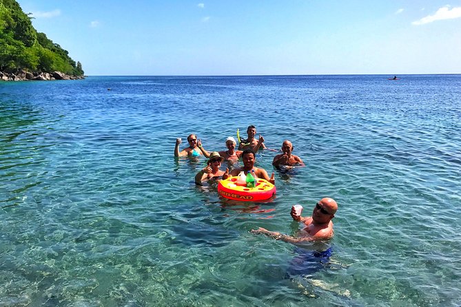 Private Custom Coastal Cruise St. Lucia Full Day - Snorkeling, fishing, and time at the beach