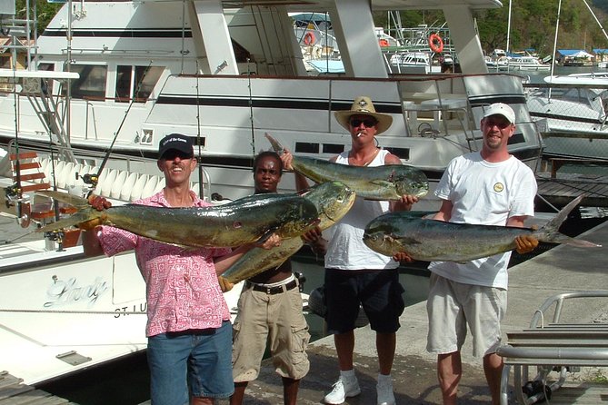 Private Fishing in St Lucia Charters - The boat size and group limit matter