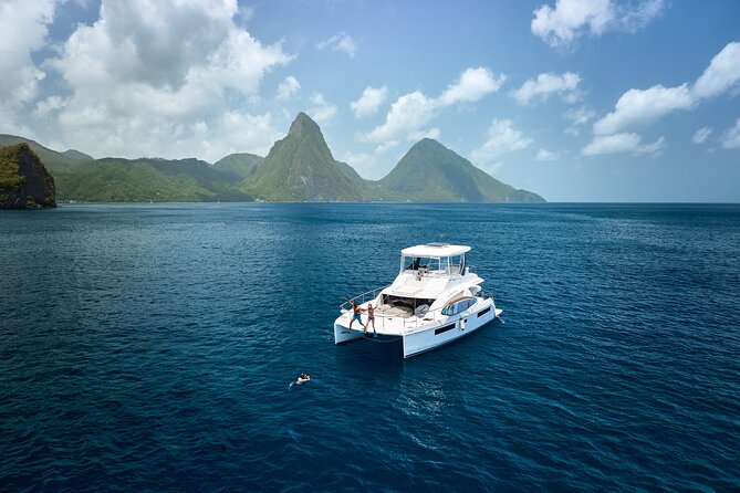 Private Half-Day Luxury Catamaran Experience - Marigot Bay and the hurricane hole