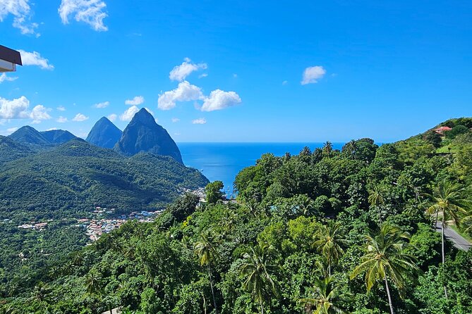 Private Island Tour St. Lucia - A cool finish at Toraille Waterfall