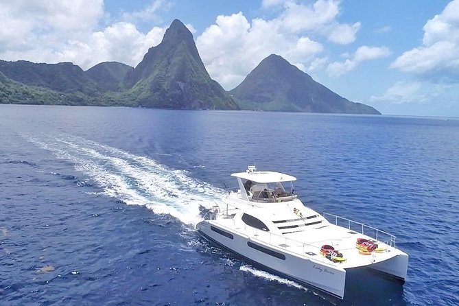 Private Luxury Catamaran Cruise in St. Lucia - Marigot Bay, a sheltered stop with a different mood