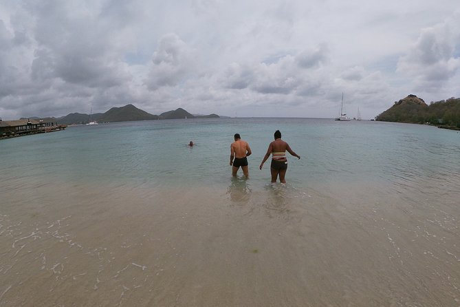 Private Northern Boat Tour- Castries To Rodney Bay or Rodney Bay to Marigot Bay - Reduit Beach is the long, relaxed stop