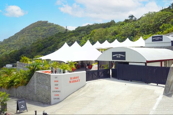 Project Chocolat Tree to Bar Tour at Hotel Chocolat Saint Lucia - The guide makes the rainforest walk work