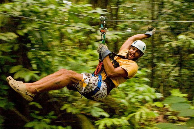 Rainforest Canopy Adventure from Vieux Fort or North Island, St Lucia - At the rainforest welcome center