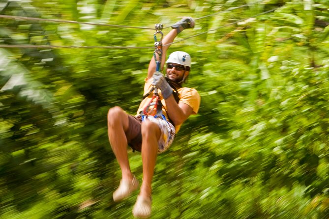 Rainforest Canopy Adventure from Vieux Fort or North Island, St Lucia - Rain does not necessarily end the fun