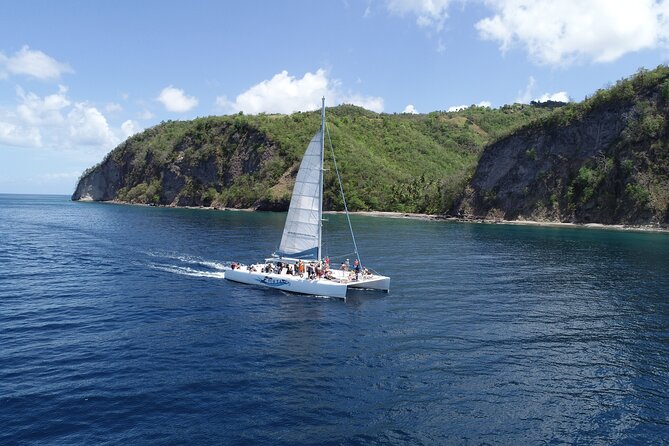 Rodney Bay to Soufriere Catamaran Transfer - The two-hour route south