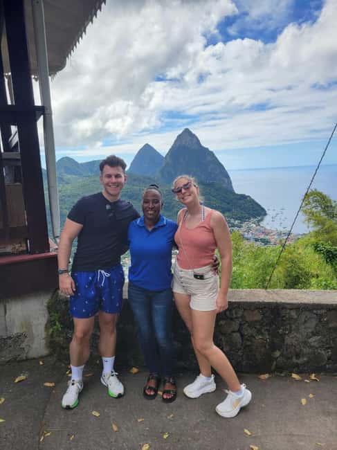Saint Lucia Island Tour All Inclusive With Lunch - Anse La Raye and Canaries show a quieter coast