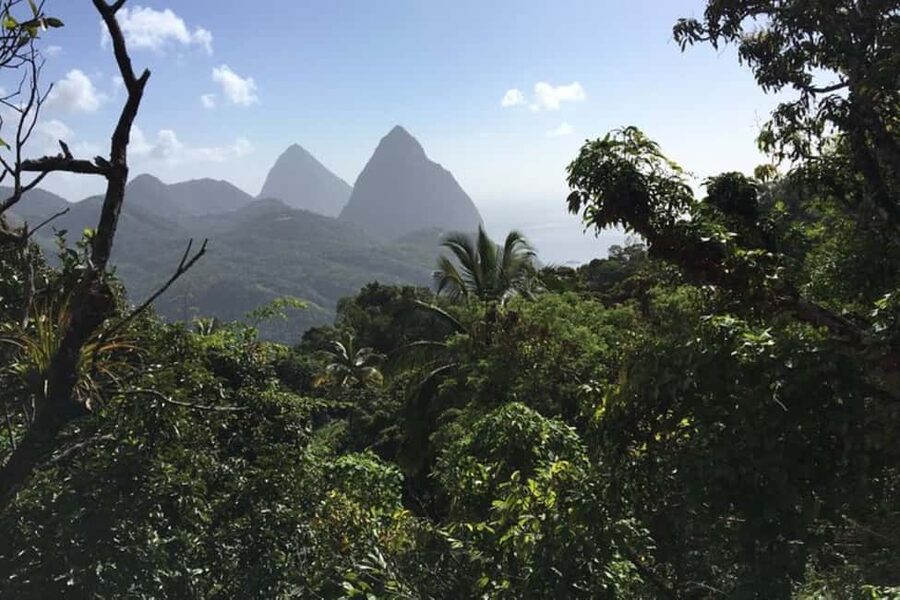 Saint Lucia: Tet Paul Nature Trail Hiking Tour & Beach - The long ride south to Tet Paul