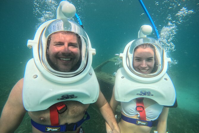 SeaTrek St. Lucia - Walking beneath the sea at Pigeon Island