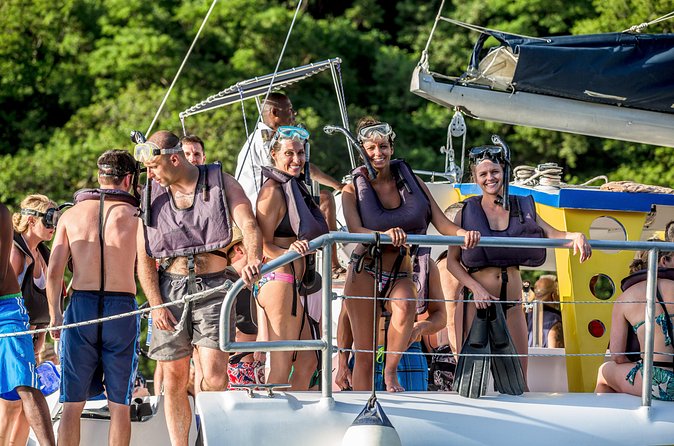 Soufriere Adventure Cruise - Snorkeling near the Pitons
