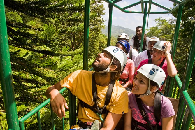 St. Lucia Aerial Tram Tour at Rainforest Adventures - Refreshments, photos, and the 15-minute finish