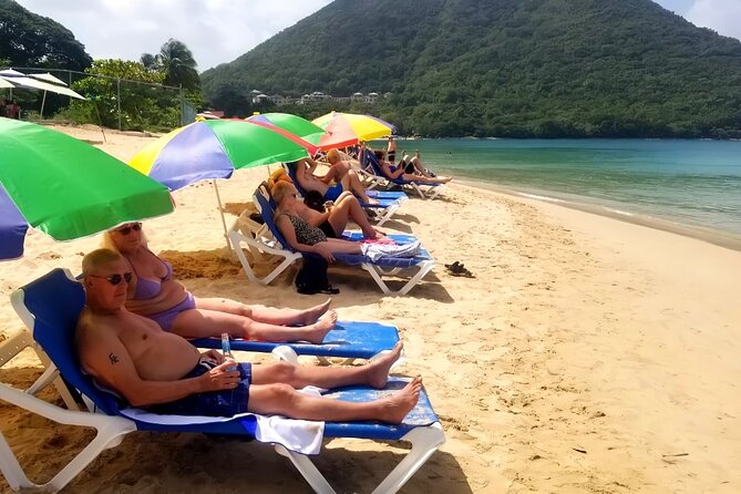St. Lucia Beach Day with Paradise Beach Comforts & Transportation - The trip begins with a shared, air-conditioned ride