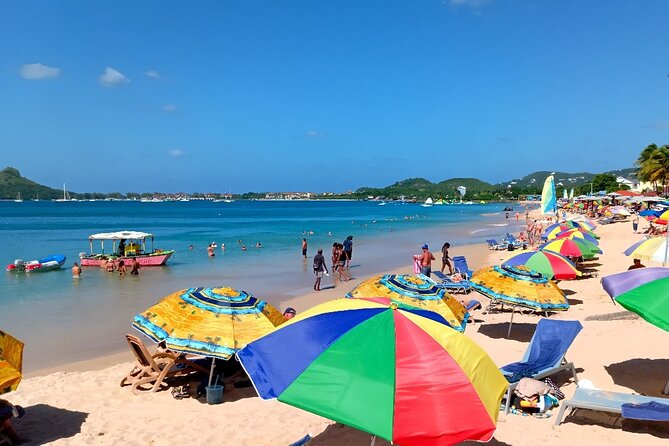 St. Lucia Beach Day with Paradise Beach Comforts & Transportation - Timing matters when you are visiting from a ship