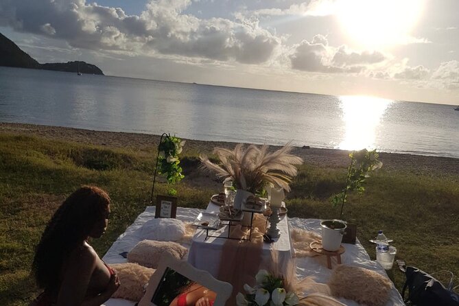 St Lucia Beachfront Sunset Picnics - Who will enjoy this most