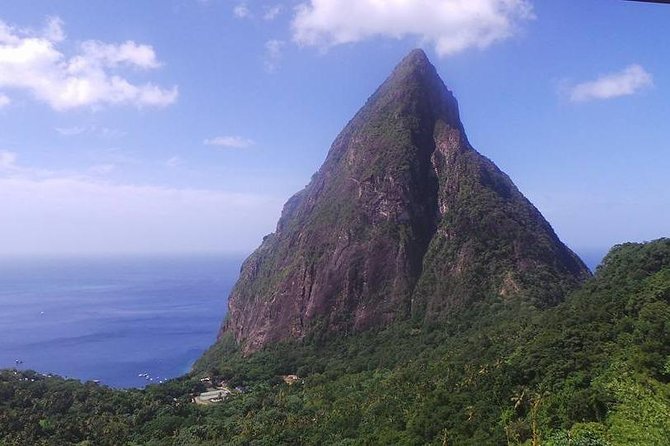 St. Lucia Botanical Gardens and Waterfall Tour Groups only - The Pitons and Soufriere Bay in 10 minutes