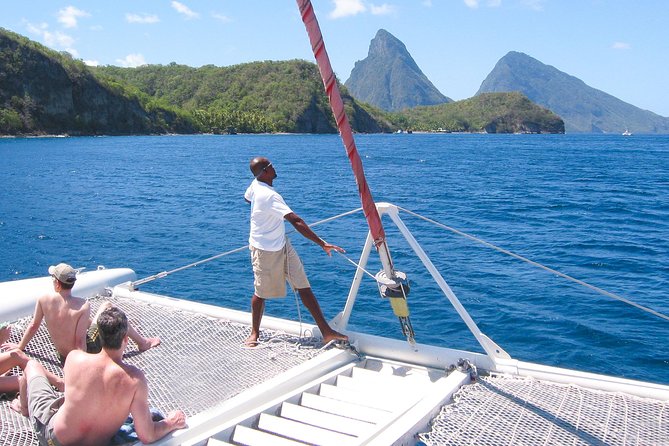 St Lucia Catamaran Day Sailing and Sightseeing Tour - The waterfall and Diamond Botanical Gardens question