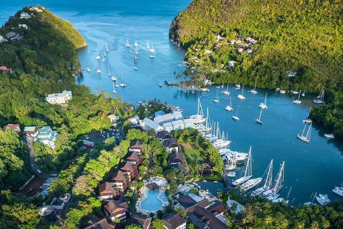 St Lucia Chocolate Making Marigot Bay & Souvenir Shopping - Marigot Bay viewpoint and the photo stop