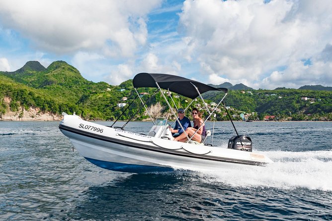 St. Lucia Drive and Snorkel Experience - Cruising the bays toward Marigot Bay