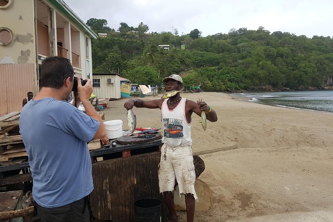 St. Lucia Food and Rum Tour - Taste authentic St. Lucian Food and Culture - Kaye Savann starts the day with cocoa tea