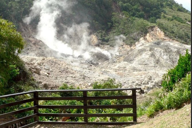 St Lucia Pitons Waterfalls and Mud Bath Experience. - From Castries market to the coast