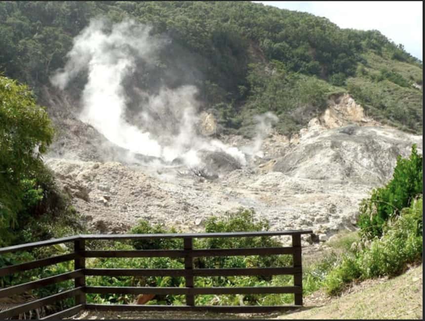 St Lucia Pitons Waterfalls and Mud Bath Experience. - Timing, cancellations, and pickup details