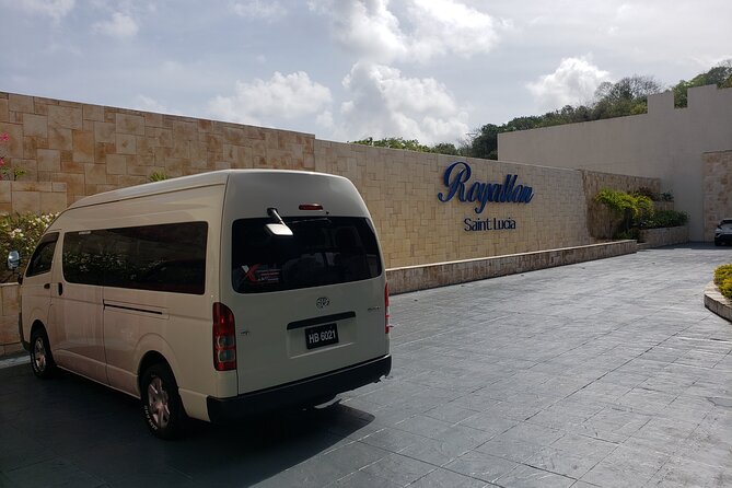 St. Lucia Private Airport Transfer to Royalton Resort and Spa - The 90-minute to two-hour ride north