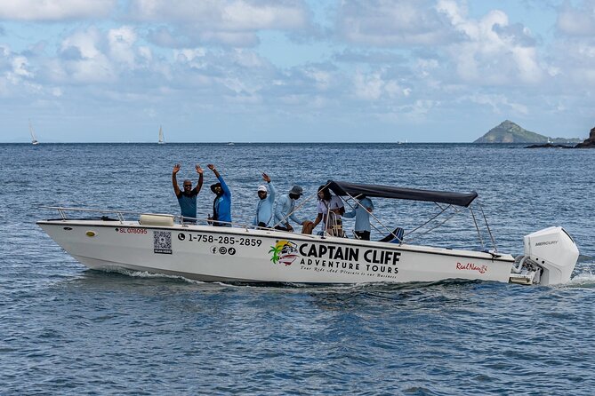 St. Lucia Private Boat to Soufriere:Snorkeling, Sightseeing,Beach - Marigot Bay and the ride back